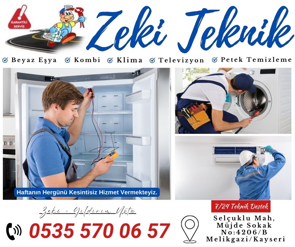 Melikgazi Beko Beyaz Eşya Servisi